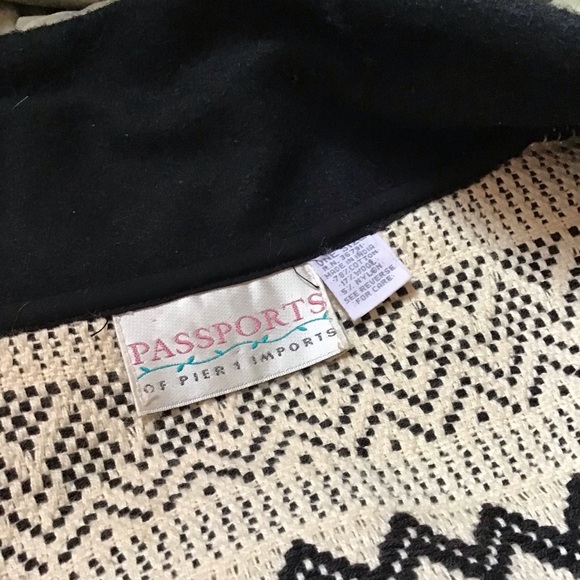 Passports Retro Woven 3/4 length Jacket - Picture 3 of 4